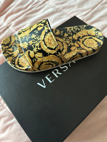 Versace pool slides